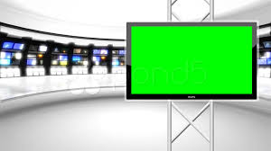 News Studio 9 Virtual Green Screen News Background White Stock Footage Ad Virtual Green Studio News Greenscreen Studio Background Images Virtual Studio