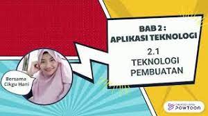 Selari dengan perkembangan pesat teknologi digital, kementerian pendidikan malaysia akan menggunakan teknologi dan kandungan digital dalam dalam bidang pendidikan. Rbt Tingkatan 2 Bab 2 Aplikasi Teknologi Teknologi Pembuatan Bahagian 1 Youtube