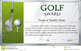 Birth Certificate Translation Template English To Italian Certificate Template For Golf Award Stock Vector Intended For Golf Gift Certificat In 2020 Certificate Templates Gift Certificate Template Awards Certificates Template