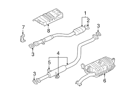Exhaust Components For 2006 Hyundai Elantra Hyundaiparts