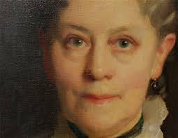 Portrait of Mabel Fuller Blodgett 1869-1959 by William McGregor Paxton