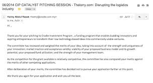 Your pitch is your moment to shine. Making Thelorry Com How We Started