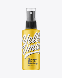 Download cream packaging mockups, water bottle mockups, food supplement packaging bottle mockups, dispensers mockups, liquid all the psd mockups from this collection are absolutely free. Matte 60ml Spray Bottle Mockup In Bottle Mockups On Yellow Images Object Mockups