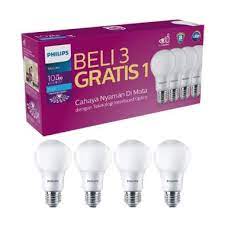 Led spot tokopedia.com harga lampu led philips led spot 5 watt ini yaitu rp 86.500,00. Jual Lampu Led Philips Beli 3 Gratis 1 Terbaru Murah Blibli Com