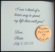 Grooms Gift From Bride Love Notes Coin Together Forever Etsy Bride And Groom Gifts Groom Gift Love Notes
