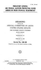 Has 130 total employees across all of its locations and generates $21.72 million in sales (usd). Predatory Lending U S Senate Special Committee On Aging