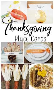 After you add the place cards to your thanksgiving table, add a fall bouquet as a nice finishing touch. 20 Creative Thanksgiving Place Card Ideas Classy Mommy