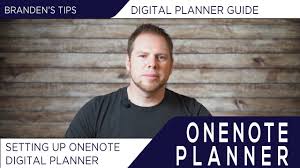 I love onenote for this as changes are almost immediate and you can share your notebook with others to contribute changes through onedrive. Setting Up Onenote Digital Planner Key2successplanner Youtube