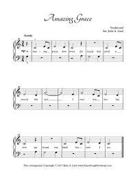 This song was arranged by joel mott in the key of bb, b, a, g, f, e. Amazing Grace Easy Hymn Piano Sheet Music To Print With Lyrics Hymn Sheet Music Piano Sheet Music Free Piano Sheet Music