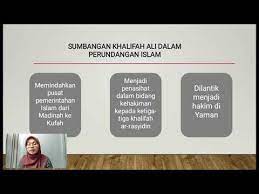 Sumbangan ali bin abi talib. Sumbangan Ali Bin Abi Talib Sortaxy