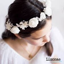 Corona de flores preservadas, con pétalos de hydrangea, flor de arroz y paniculata. Ø¥Ù‚Ø·Ø§Ø¹ÙŠ Ø§Ù„Ø¹Ø§Ø¦Ù„Ø© Ø§Ù„Ù…Ù„ÙƒÙŠØ© Ù…Ø¶ÙŠÙØ© Diademas Para Comunion Psidiagnosticins Com