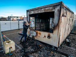 Erkan dinar is at eindhoven, holland. Rioters Set Fire To Dutch Coronavirus Testing Centre As New Curfew Comes Into Effect The Independent
