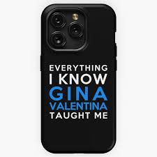 Everything i know - Gina Valentina iPhone Case by 2Girls1Shirt | Redbubble