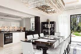 Well, there are a lot of dining room designs which will perfect. Modern House Beautiful Interiors Dining Room Stock Photo Picture And Royalty Free Image Image 44117621