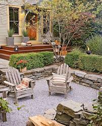 Pea Gravel Patio Backyard Ideas Garden Diy Bbq Hammock Pation Outdoor Deck Yard Grill Pa Backyard Sitting Areas Large Backyard Landscaping Diy Patio