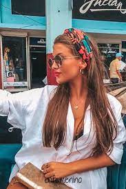 Beach Vacation Summer Fashion Cute Casual Outfit Ideas Headband Hairstyles Hair Styles Long Hair Styles