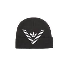 Knit Beanie From The F W2016 17 Adidas Originals X White Mountaineering In Black Knit Beanie Beanie Adidas Originals
