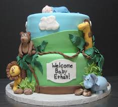 Safari jungle theme birthday children party decorations animal balloons kids dyi. Jungle Cake Theartfulcake S Blog