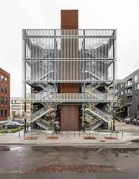 Gallery Of Striking Images Of Exposed Steel The Best Photos Of The Week 5 Staircase Architecture Architecture Facade Architecture