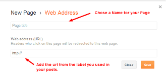 Blogging Tips - Create Pages with label- Blogger • Oombawka Design ...