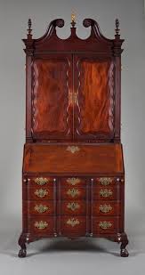 Desk And Bookcase Milwaukee Art Museum American Furniture Plans Furniture Chippendale Furniture