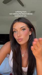 the side by side comparison is wild , #blondevsbrunette #blondehairdontcare  #brunettedoitbetter #blondetobrunette #hairtransformations