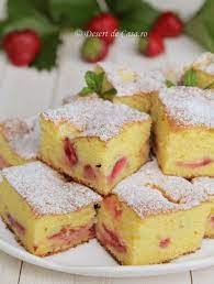 Eu am ales un inel metalic de 8 cm diametru cu ajutorul caruia am decupat un cilindru. Prajitura Cu Iaurt Si Capsuni Desert De Casa Maria Popa