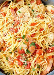 Shrimp Spaghetti Aglio Olio Garden In The Kitchen Recipe Shrimp Spaghetti Olio Recipe Spaghetti Aglio Olio Recipe