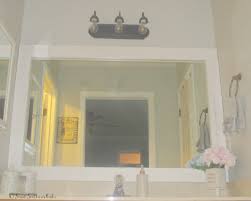Oct 31, 2012 · fill in the space above the holder at the bottom of the mirror with scrape material, ie, left over flooring material from some other project maybe even strips of thick cardboard. How To Frame A Bathroom Mirror Sweet Southern Oaks