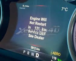 Engine Will Not Restart In X Mi Km Service Def See Dealer Xenons4u Automotive Blogs
