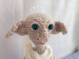 During harry potter's second year at hogwarts, he tried to warn the boy of the plot to have the chamber of secrets reopened. Dobby Cherry City Crochet