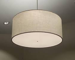 Drum Light Fixture Etsy