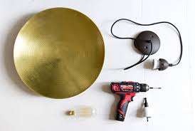 This diy pendant lamp may look like an artisanal fixture. Sarah Sherman Samuel Diy A Modern Pendant Lamp