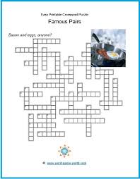 If you get stumped on any of them, not to worry, of course we will give you the answers! Easy Printable Crossword Puzzles For All Ages