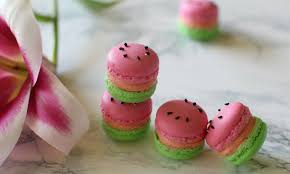 Wassermelonen Macarons Rezept Macarons Rezept Macarons Wassermelone
