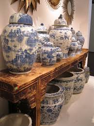 Blue And White Chinese Porcelain Vases Ginger Jars Driven By Decor Blue And White China Blue And White Ginger Jars