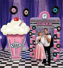 Simply assign each night of the week (or month) a specific theme. 50s Diner Theme Decorations