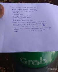 Kita selalu memohon kepada allah agar dia selalu melimpahkan nikmatnya kepada. Surat Dari Istri Pengemudi Ojol Ini Bikin Terenyuh Mobimoto Com