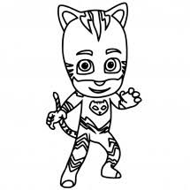 Please find your favorite images to download, print and color in your . Pj Masks Coloring Pages Free Printable Coloring Pages