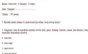 We did not find results for: Soal Sbk Kelas 6 Semester 1 Pilihan Ganda Kami