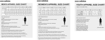 adidas clothing size chart in cm best picture of chart