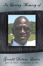 Gerald Lester Obituary (2015)