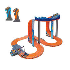 Kidztech 1 43 Hot Wheels Zero Gravity Slot Track Set 21 6 Ft A C Black In 2020 Hot Wheels Toy Race Track Car Tracks For Kids