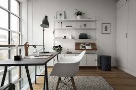 Scandinavian home office & library. 20 Irresistible Scandinavian Home Offices That Will Boost Your Productivity Homesthetics Inspiring Ideas For Your Home Office Design Home Scandinavian Home