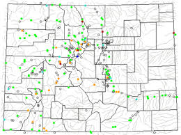 Kidzsearch.com > wiki explore:images videos games. Map Of Colorado Lakes Streams And Rivers