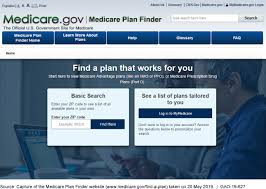 U S Gao Medicare Plan Finder Usability Problems And