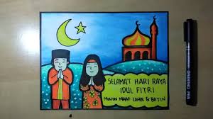 Semoga di hari raya ini kamu selalu mendapatkan cinta dan perlindungan allah! Cara Membuat Poster Ucapan Selamat Hari Raya Idul Fitri Youtube