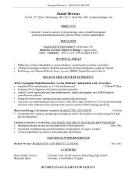 Related majors include biochemistry, bioengineering, and neurobiology. Cv Template Biology Resume Format Biology Jobs Cv Template Sample Resume