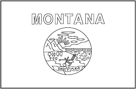A printable pdf version of the flag is also available. Print And Color Montana State Flag Flag Coloring Pages Texas Flags Montana State