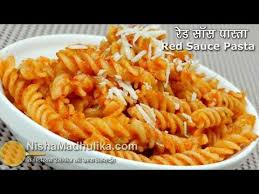 Youngsters And Kid S Favorite Red Sauce Pasta Is A Really Super Tempting And Toothsome Food I Red Sauce Pasta Pasta Indian Style Recipe Pasta Recipes In Hindi